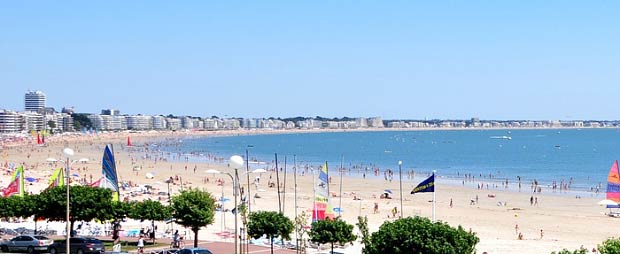 Plage de La Baule, symbole d'investissement de prestige et de résidence secondaire